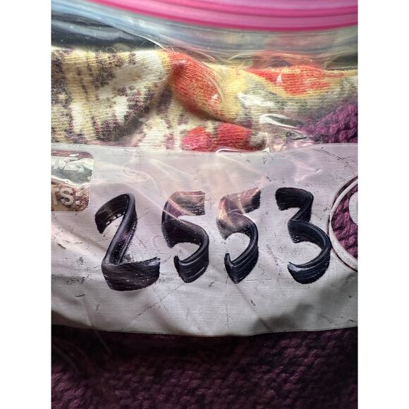 Womens hand knit patchwork tunic top large lagenlook artsy boho art to‎ wear - Picture 9 of 9